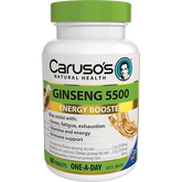 Caruso's Natural Health Ginseng 5500 60 Tablets